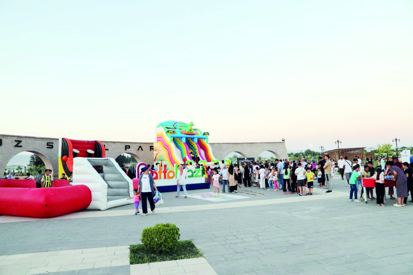 Battalgazi’de Çocuklar Geleneksel Oyunlarla Doyasıya Eğlendi