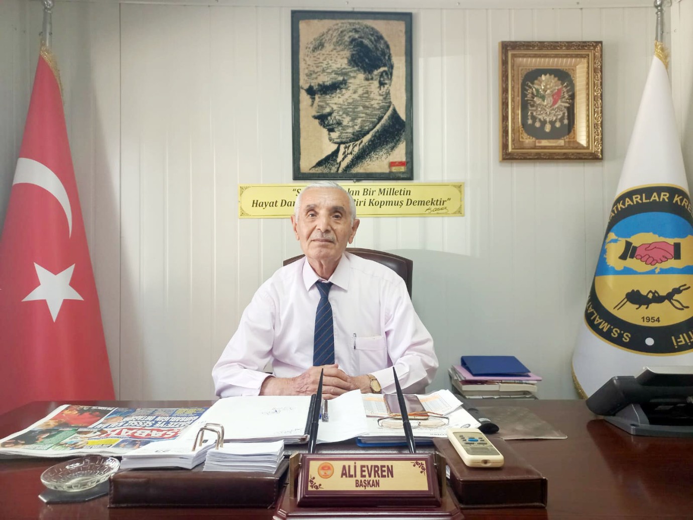 Evren, esnafın yarasına merhem sürülmesini istedi