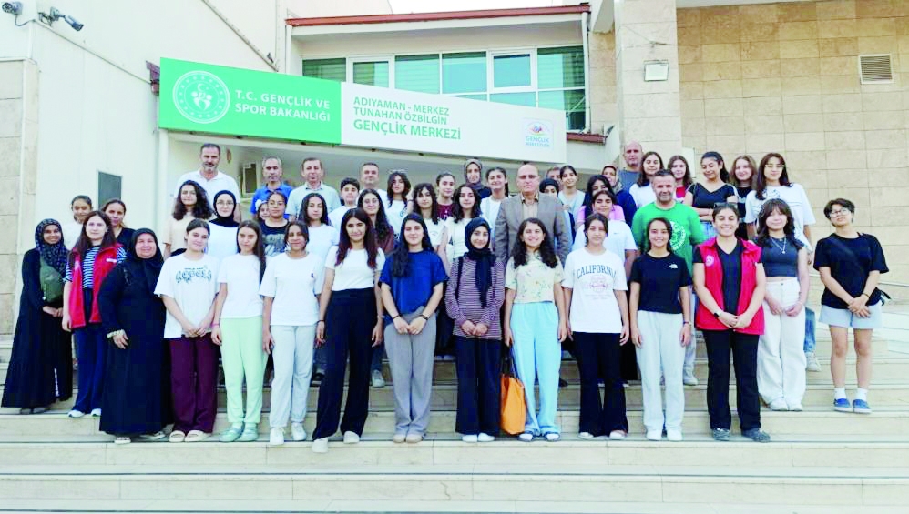 Adıyamanlı gençler yaz kamplarına uğurlandı