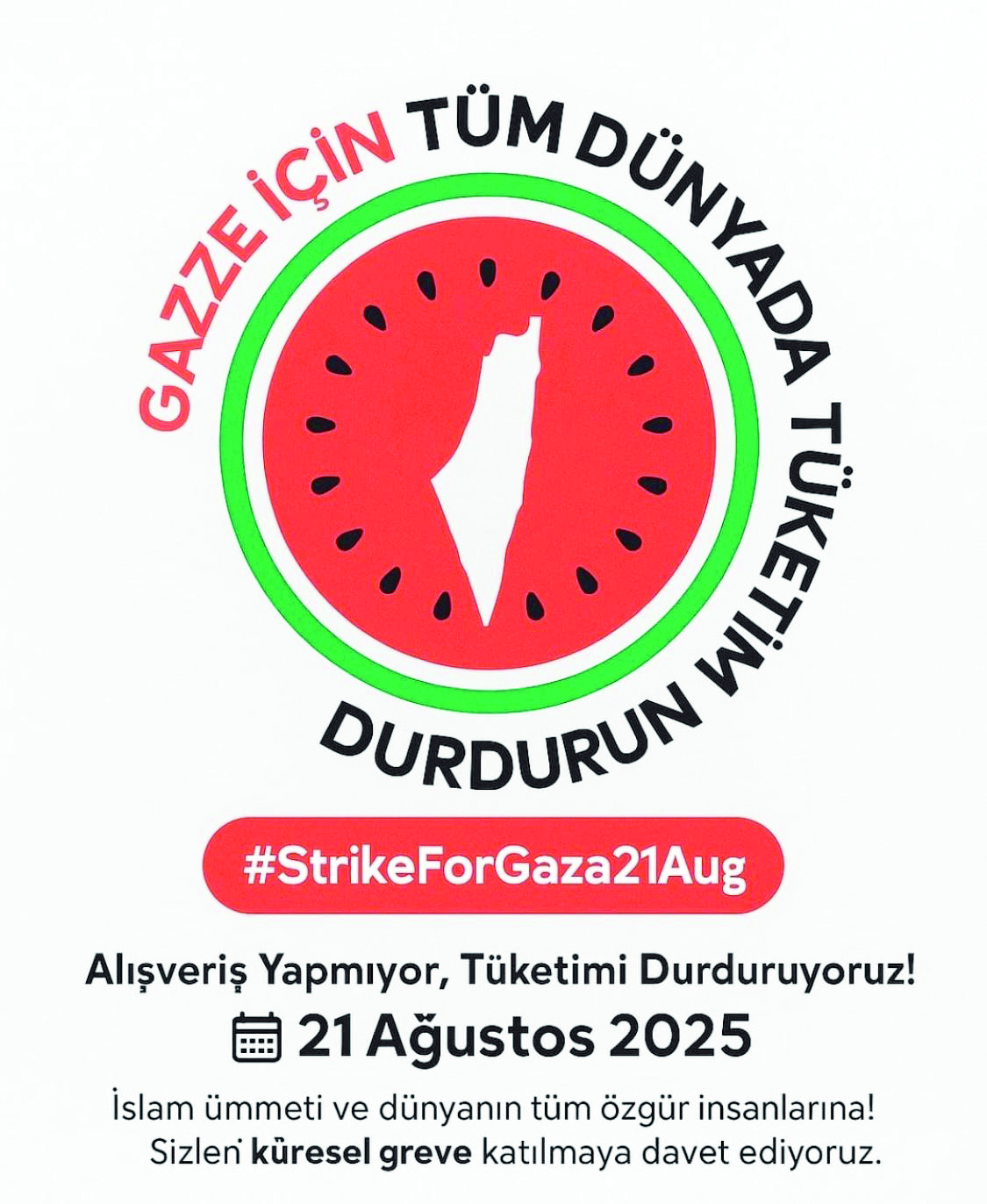 Gazze Boykotuna Malatya’dan da Destek