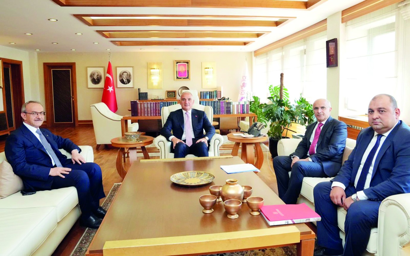 Malatya heyetinden Kültür ve Turizm Bakanı Ersoy’a ziyaret