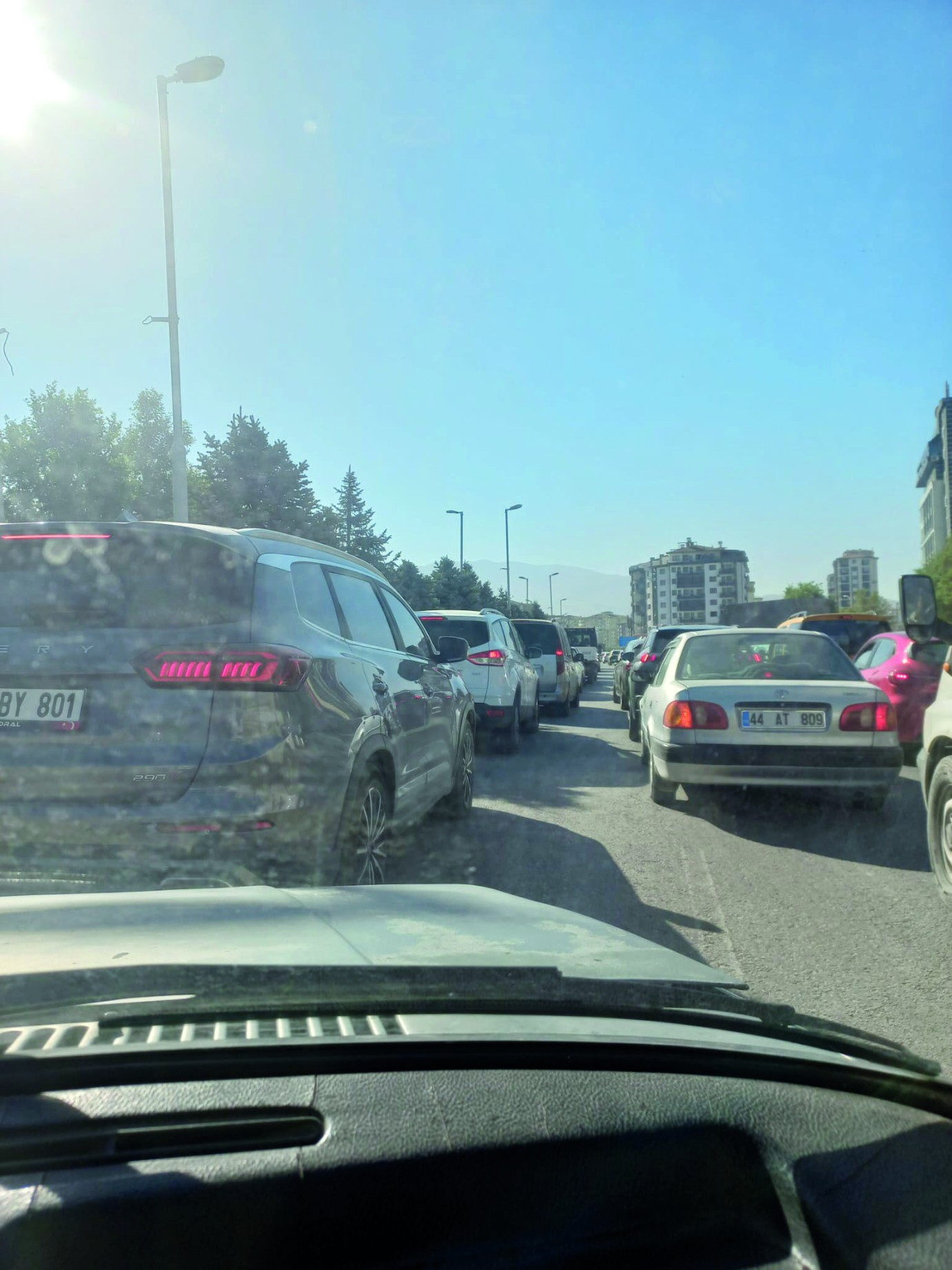 Malatya trafiği okul yükünü kaldıramadı