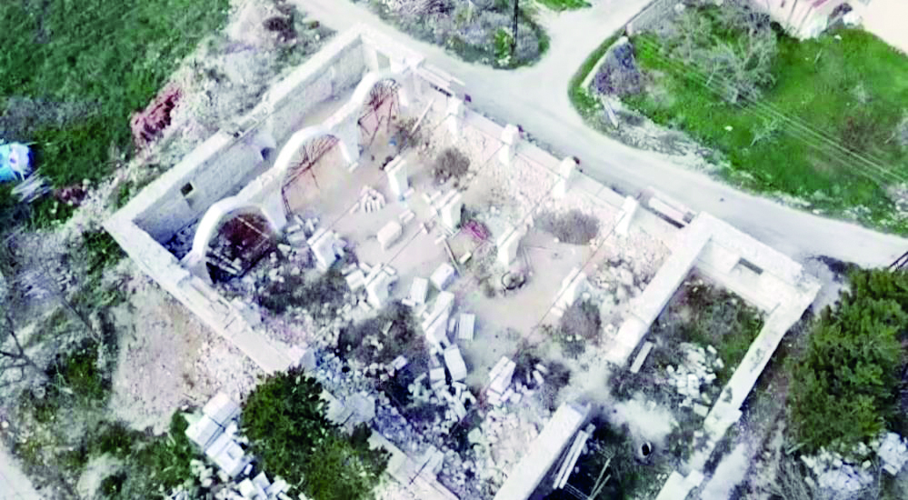 Darende'de tarihî Yusufpaşa Camisi yeniden ibadete açılmayı bekliyor