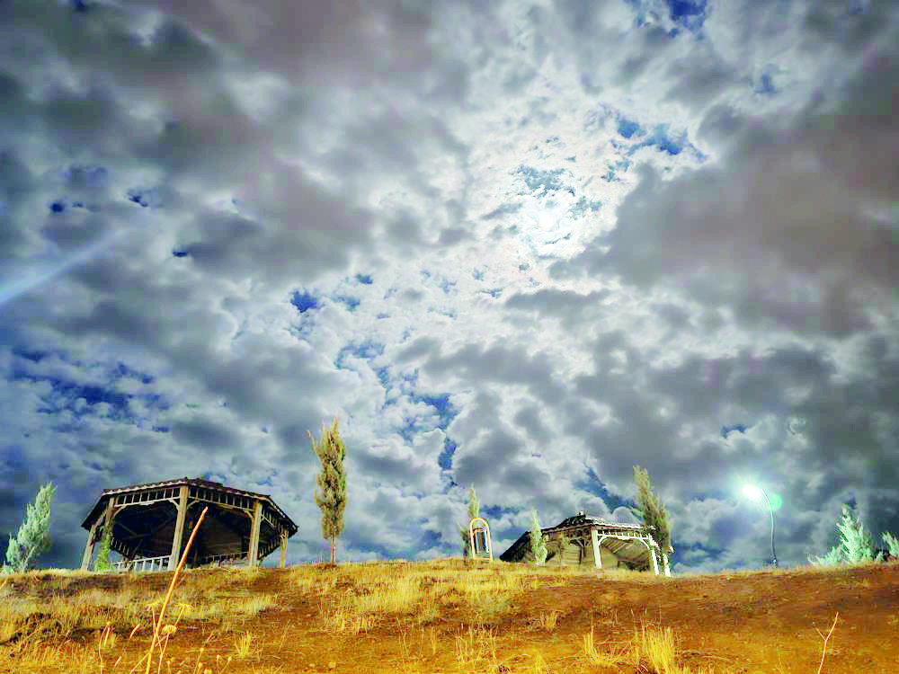 Elazığ'da bulutların görsel şöleni
