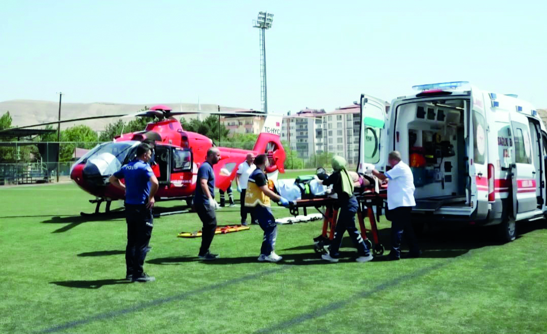Darende’de Traktör Kazası: 1 Yaralı