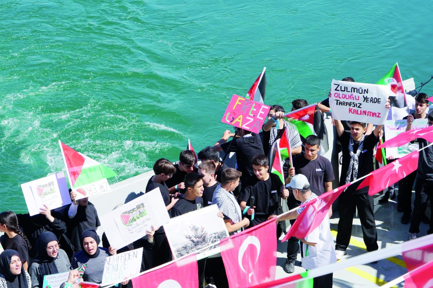 Malatya’dan Gazze’ye destek