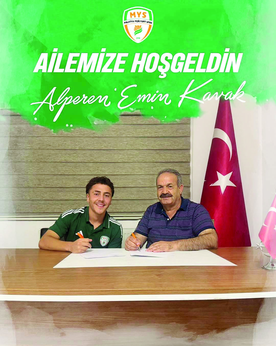 Alperen Emin Kavak imzayı attı