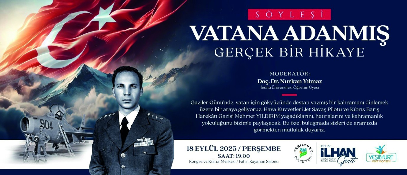 Kıbrıs Gazisi Mehmet Yıldırım, hatıralarını Yeşilyurt’ta paylaşacak