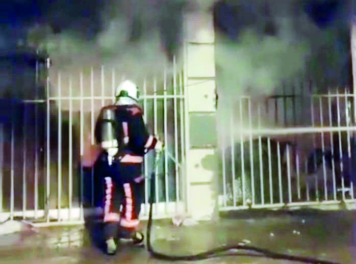 Malatya’da tekstil atölyesinde korkutan yangın