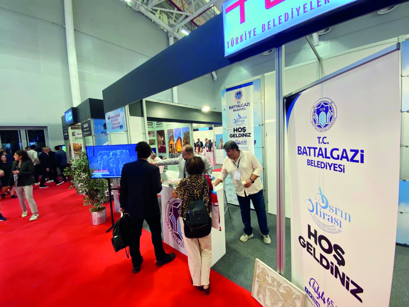 Battalgazi Belediyesi fuara katıldı