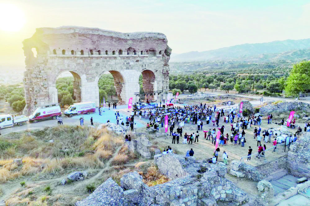 Tralleis Antik Kenti’nde sanat ve mitoloji buluşması