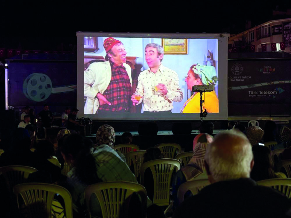 Türkiye Kültür Yolu Festivali kapsamında ‘Sinema Yollarda' tırı Sincan'da