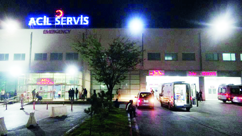 Fuar alanında bıçaklı kavga: 1 yaralı, 5 gözaltı