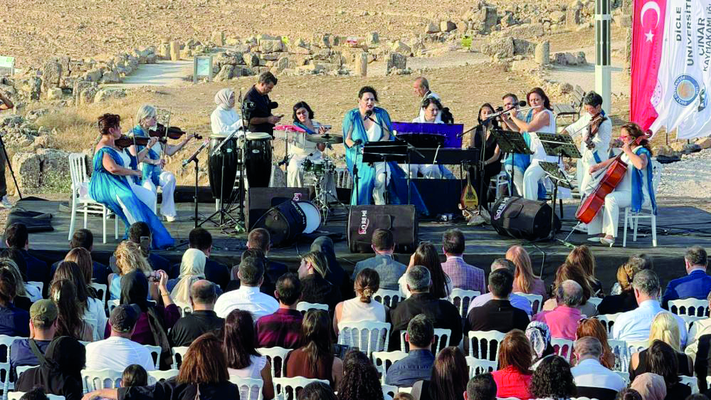 Allegra Ensemble’den Zerzevan Kalesi'nde unutulmaz konser