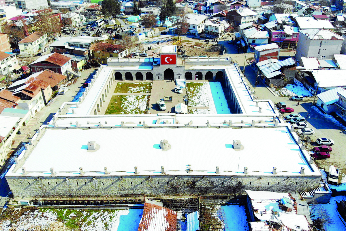 Malatya’nın 386 yıllık tarihi kervansarayı