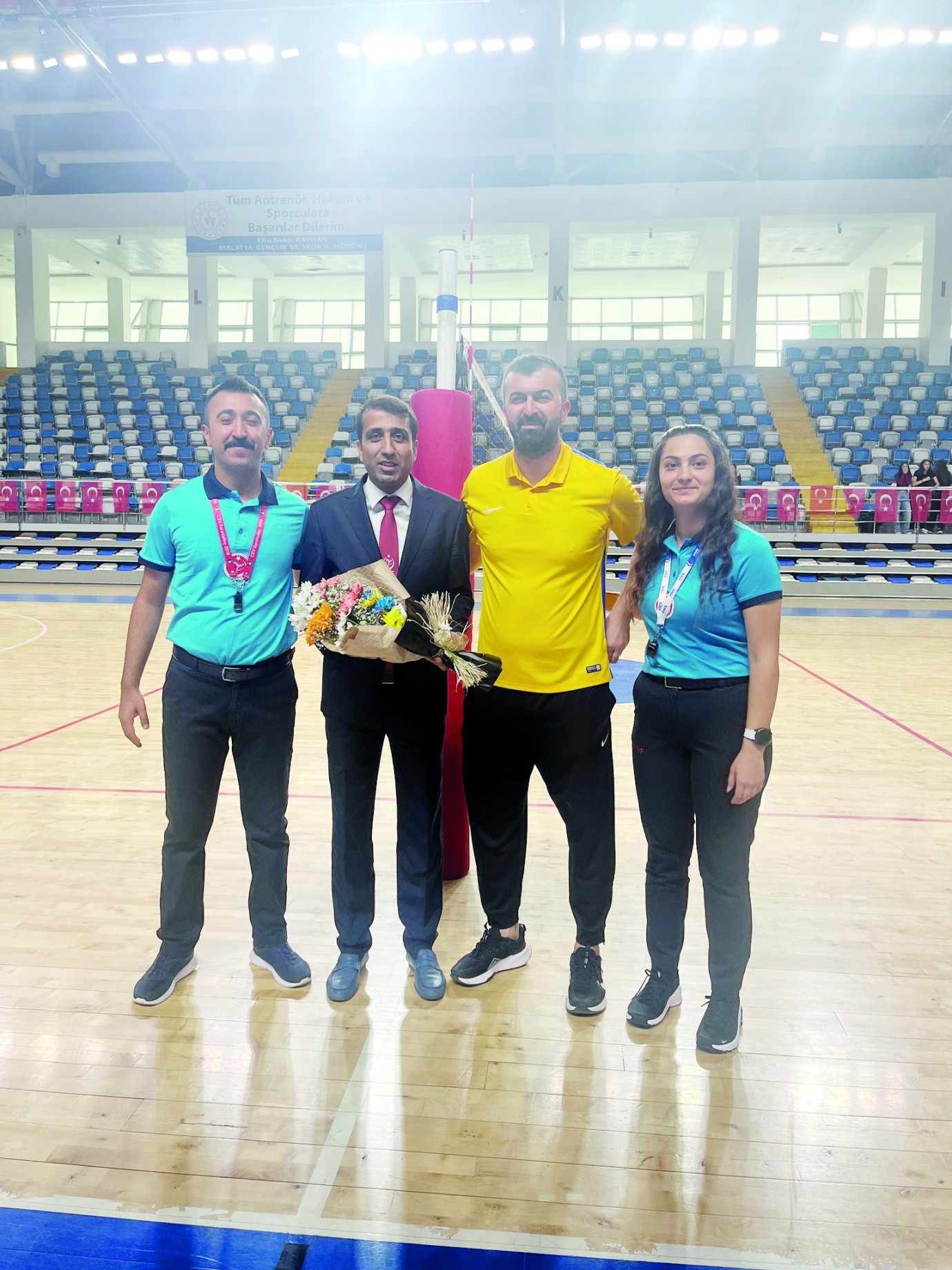 Malatya Bayan Voleybol Takımı Muş Olimpikspor’u Set Vermeden 3-0 Yendi