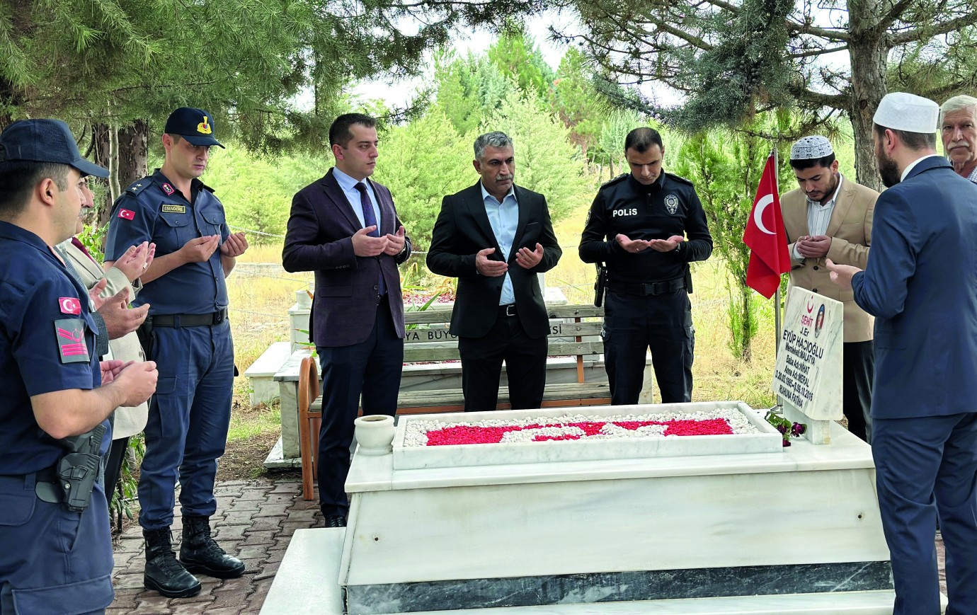 Şehit Jandarma Er Eyüp Hacıoğlu şehadet yıldönümünde anıldı