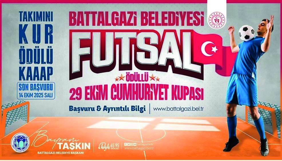 Battalgazi Belediyesinden 29 Ekim’e özel turnuva