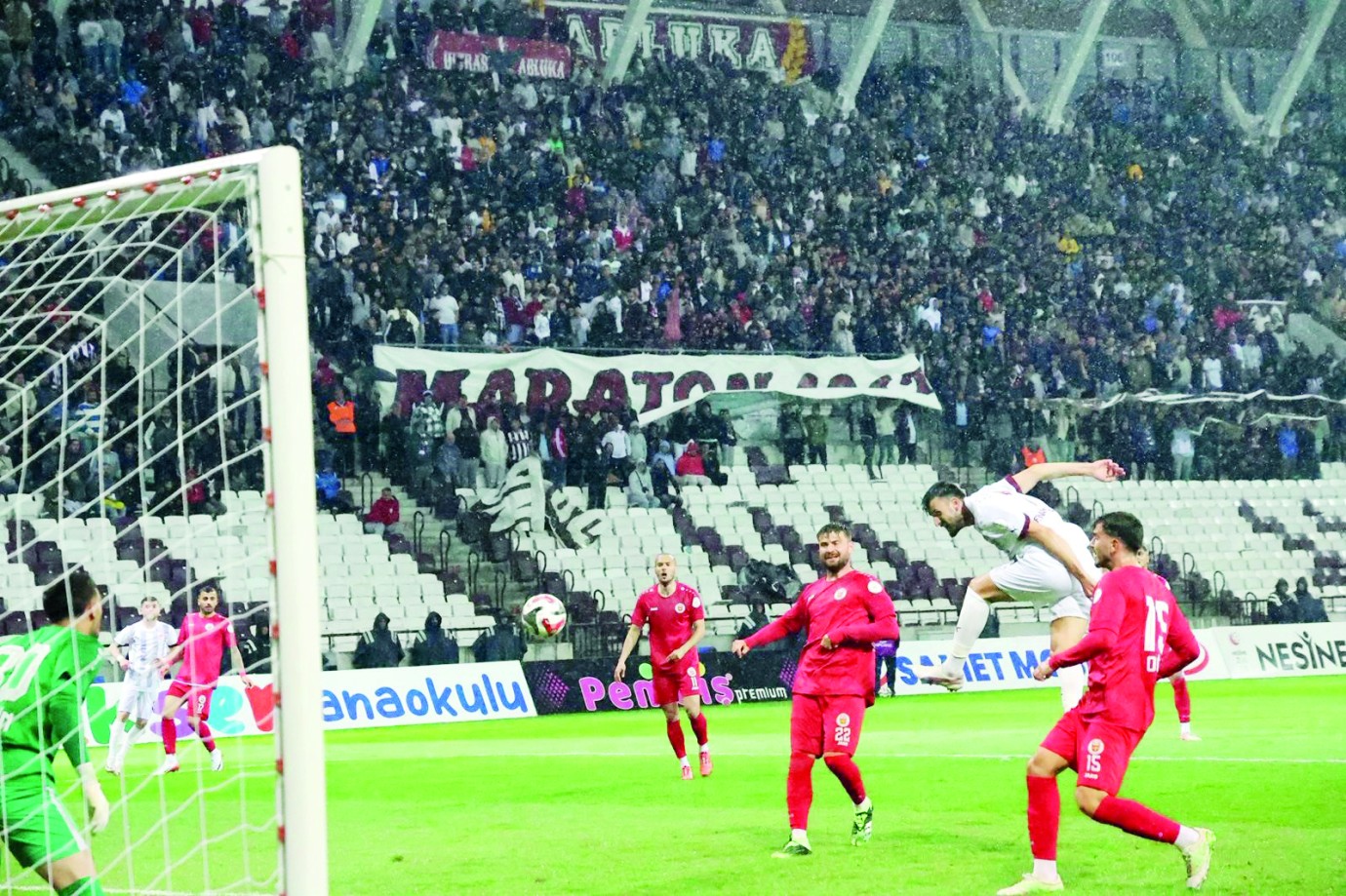 FF 2. Lig: Elazığspor: 2 - Karaman FK: 0