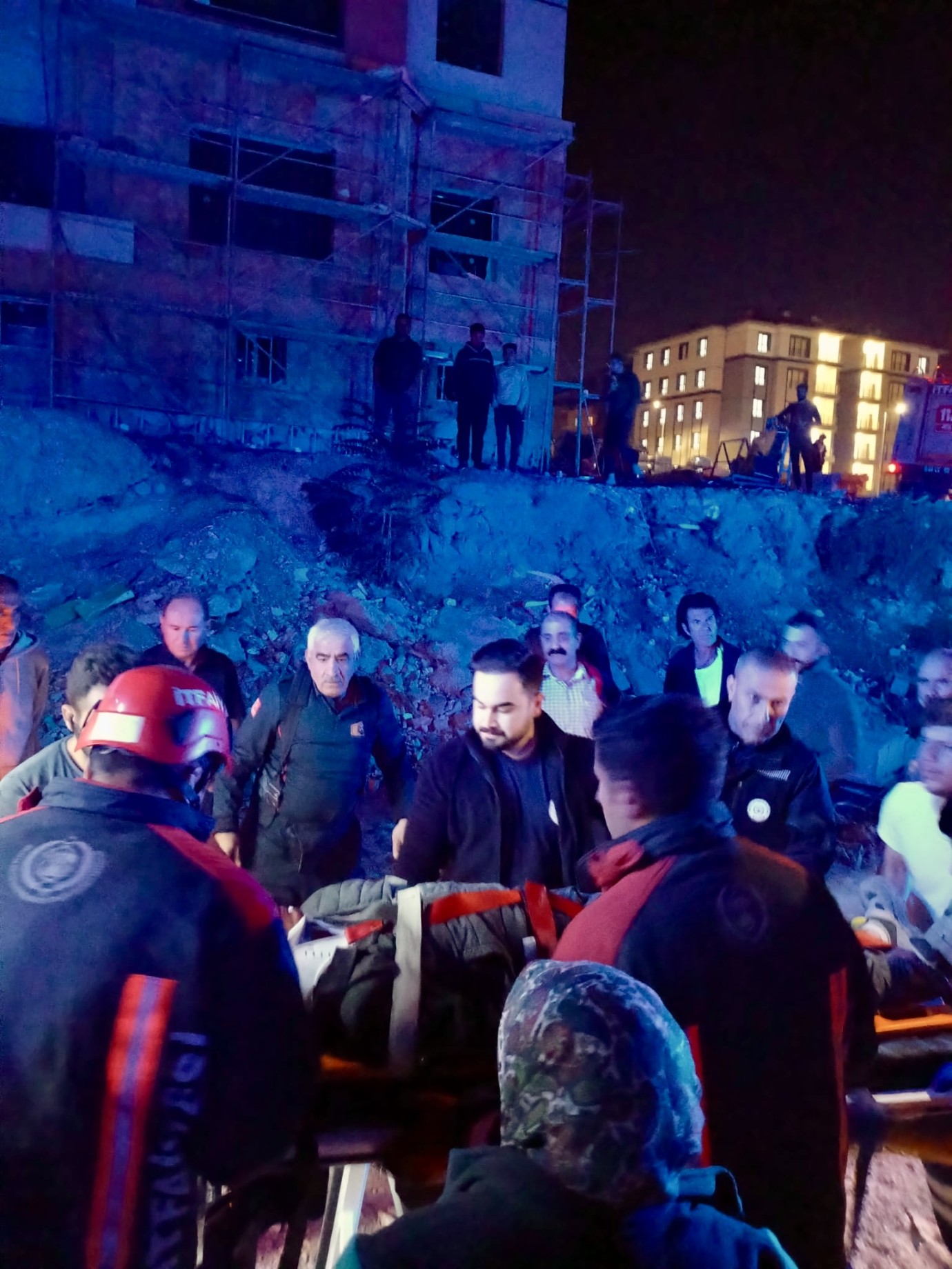 TOKİ şantiyesinde feci kaza!