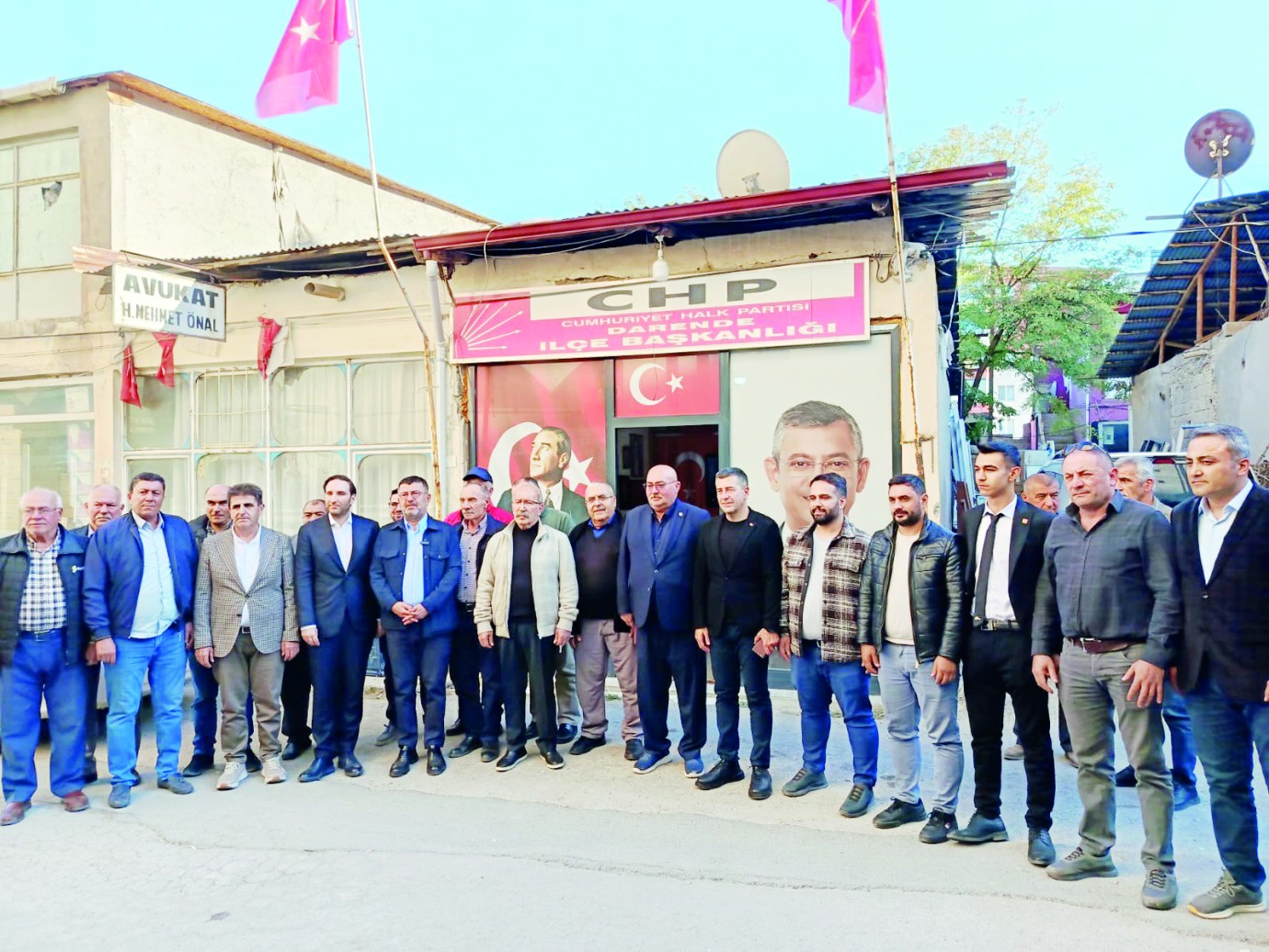 CHP’li milletvekilleri Darende’de esnafın sorunlarını dinledi