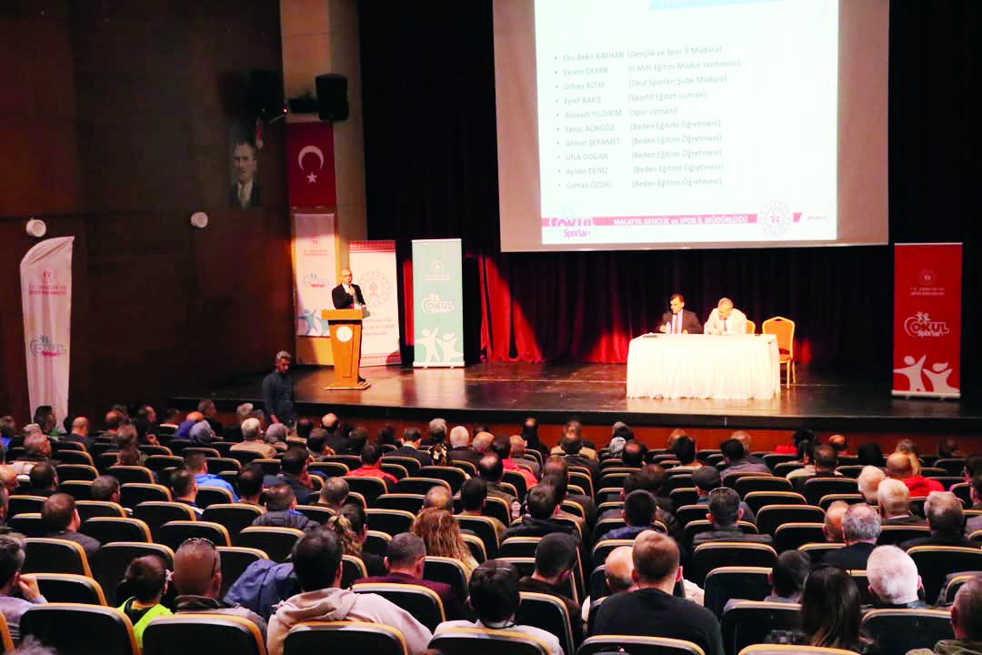 Okul sporları bilgilendirme toplantısı gerçekleştirildi