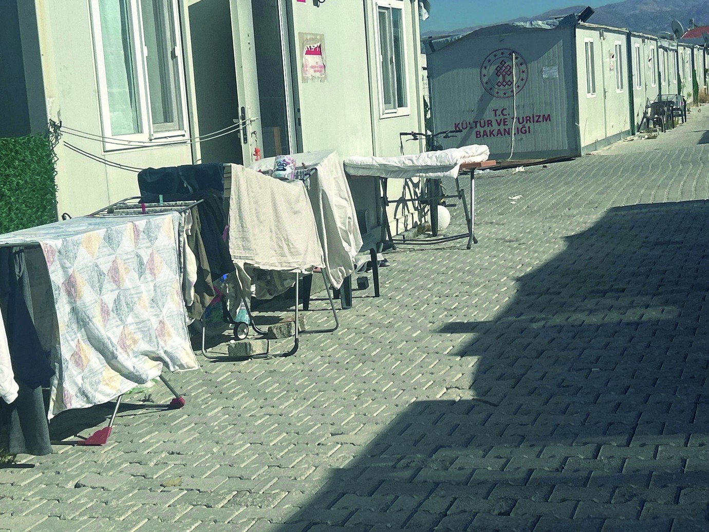 Bu kışı da konteyner kentte geçirecekler