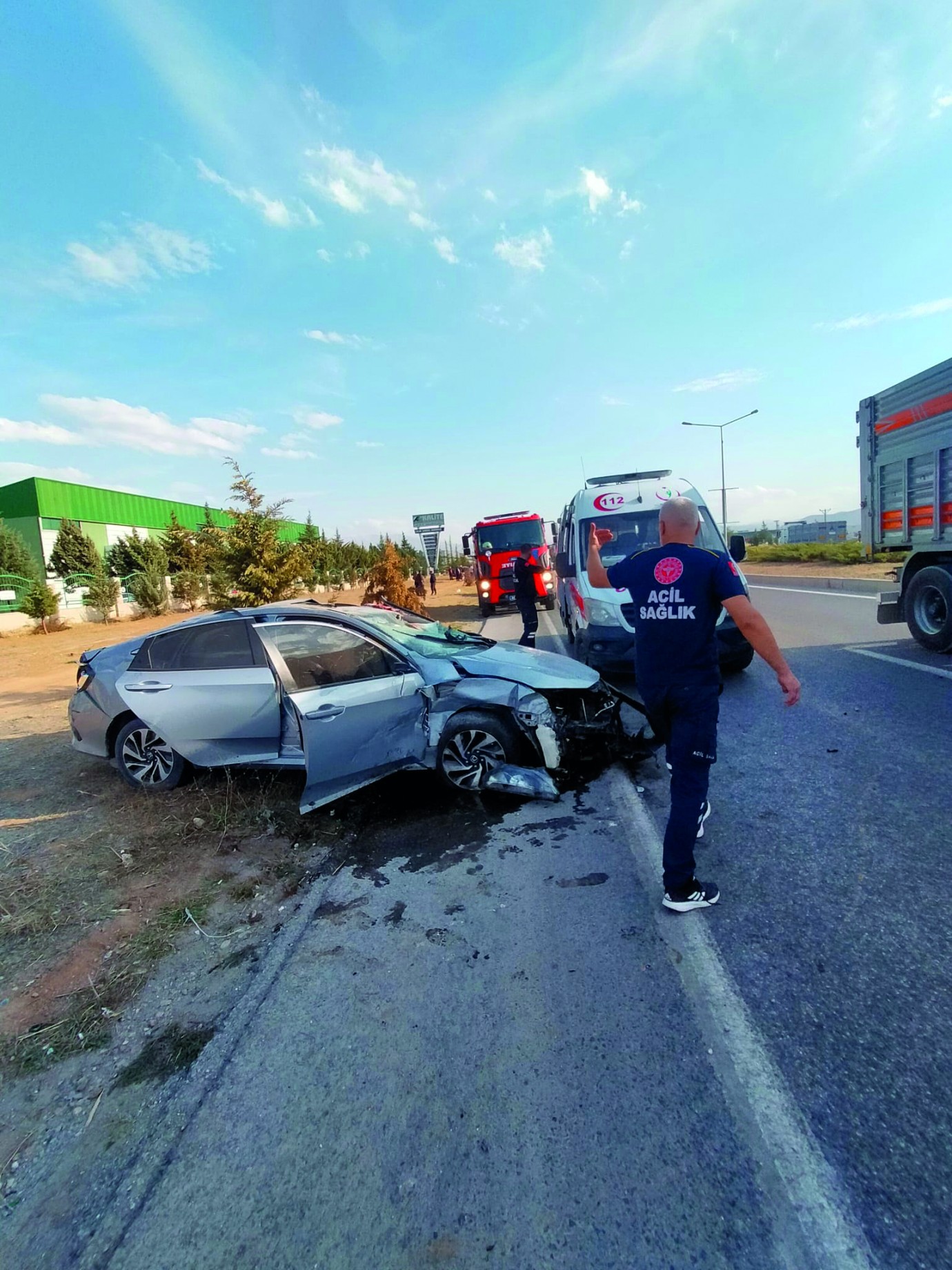 Malatya’da Trafik Kazası: 2 Ağır Yaralı