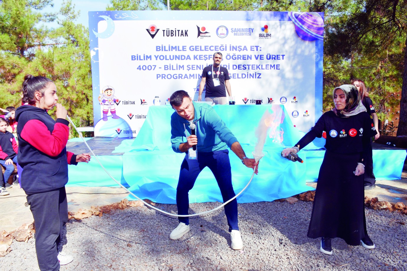 Şahinbey’de bilim şenliği coşkusu