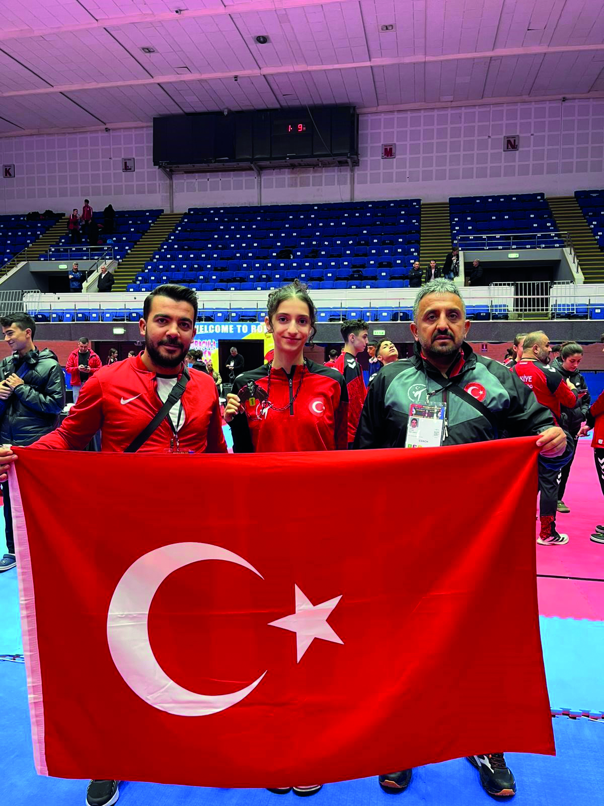 Malatyalı Sporcu Eda Öğüt’ten Uluslararası Şampiyonluk