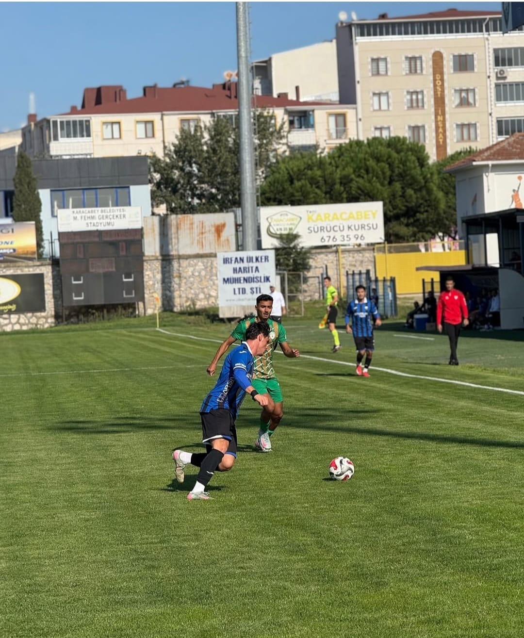 Yeşilyurtspor, Karacabey Belediyespor’a mağlup oldu