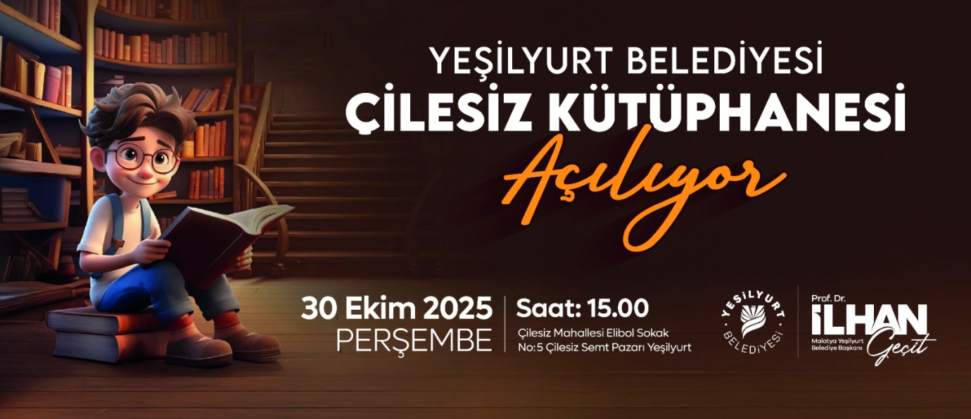 Çilesiz Kütüphanesi bugün kapılarını açıyor