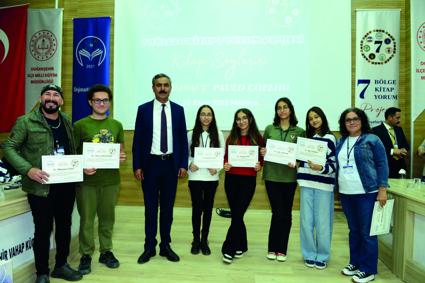 7 Bölge 7 Kitap 7 Yorum Projesinin ikinci etabı Malatya’da gerçekleştirildi