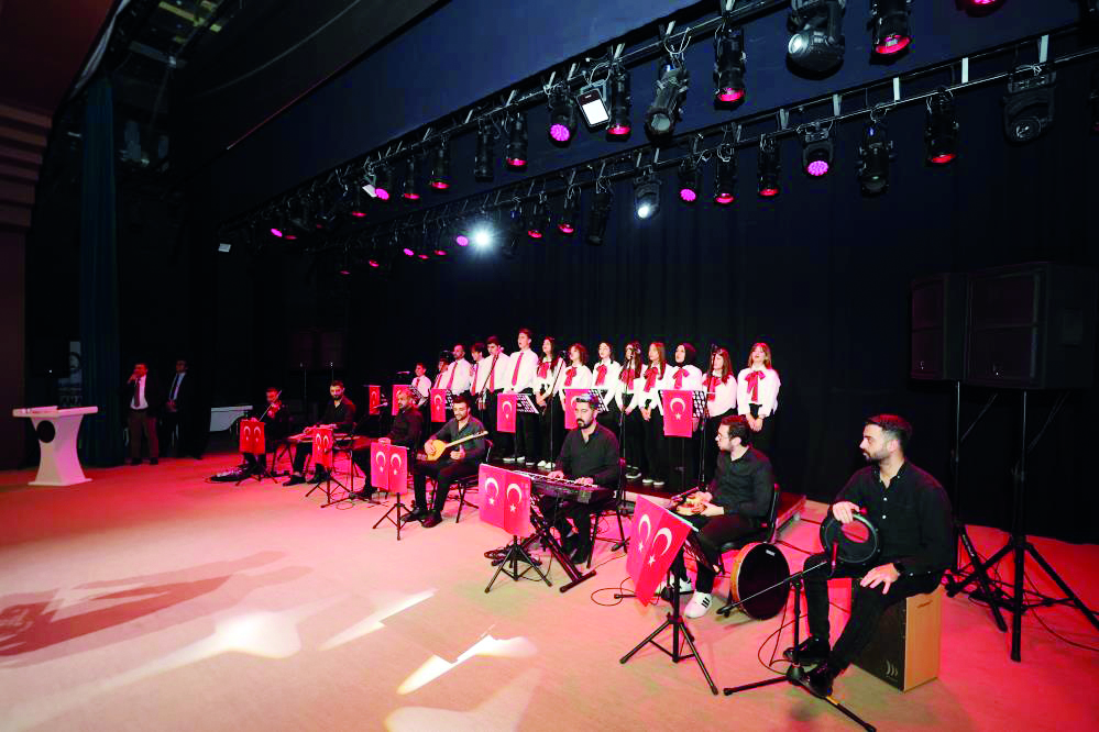 Cumhuriyet coşkusu konserle taçlandı
