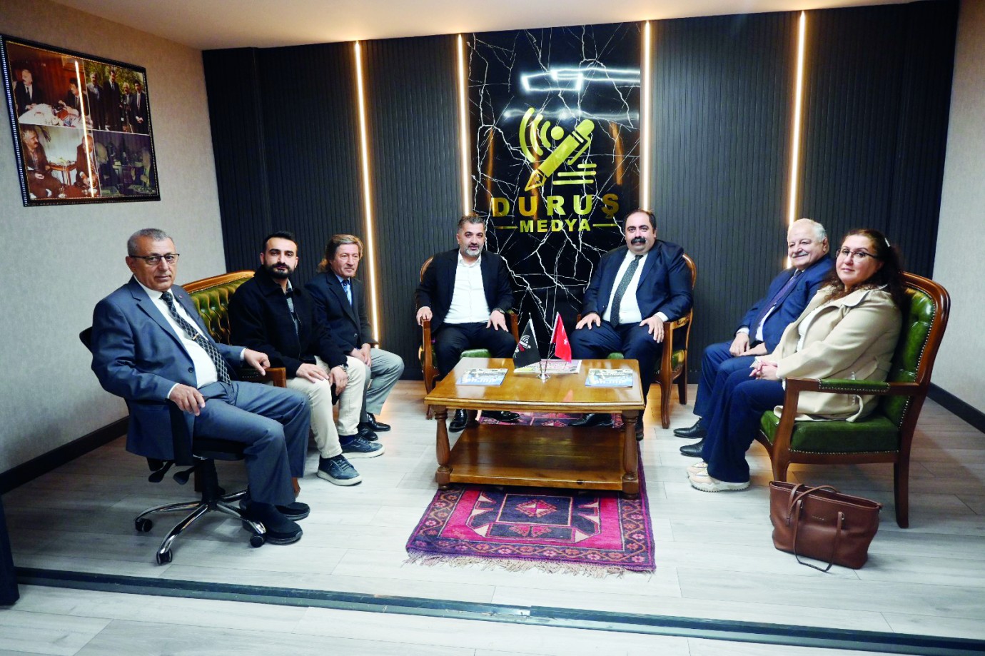 CHP İl Başkanı Barış Yıldız’dan Duruş Medya’ya ziyaret
