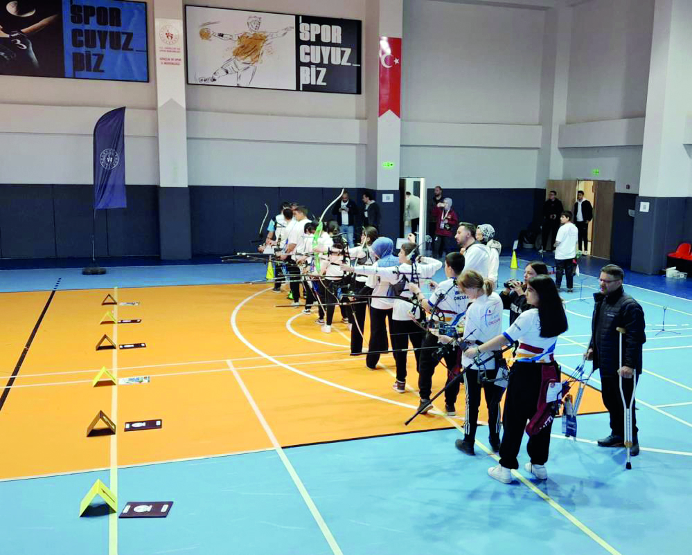 U15 Okçuluk Bölge Müsabakaları şampiyonu Elazığ