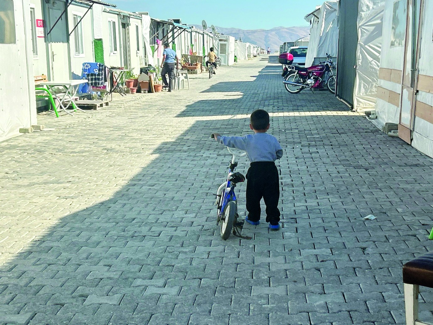 Konteyner kentte çocuk olmak