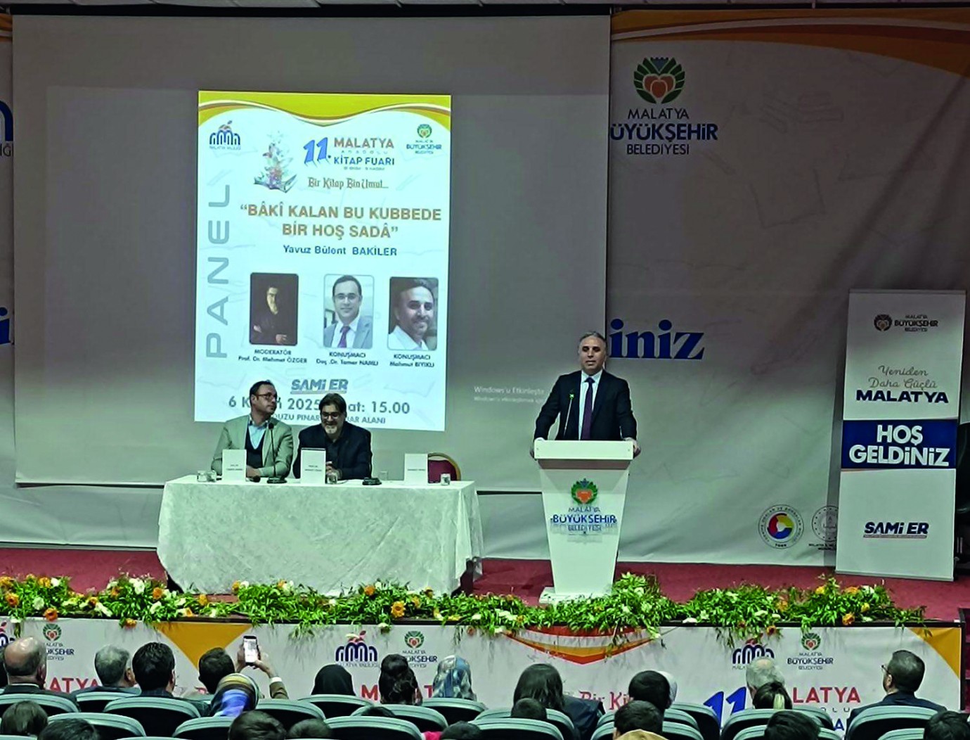 Malatya Kitap Fuarı’nda Yavuz Bülent Bâkiler anıldı