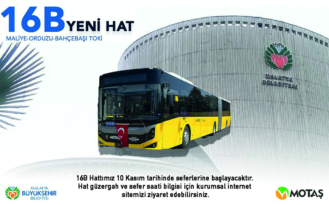 MOTAŞ’tan yeni hat duyurusu