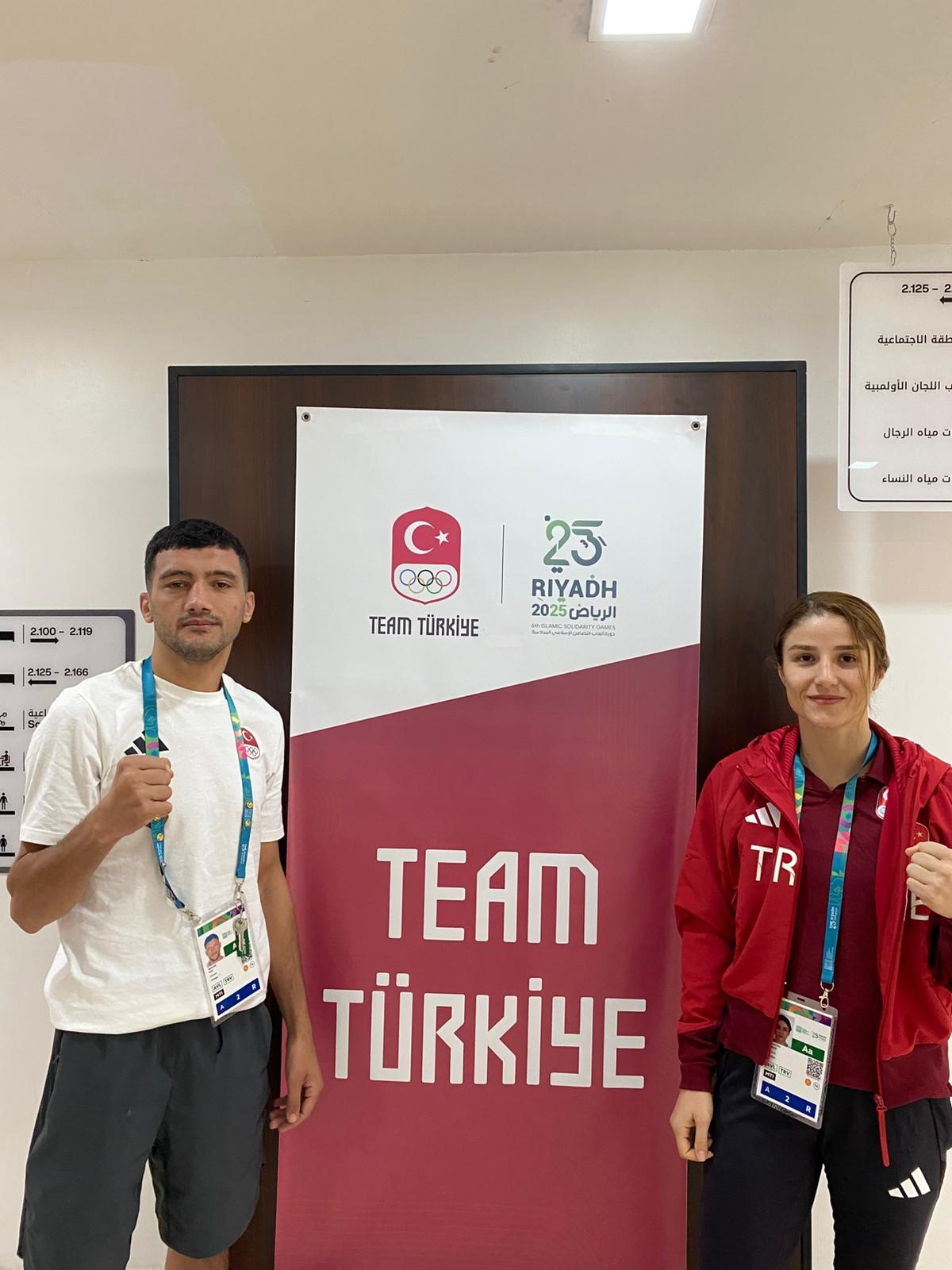 Kayserili Muaythai sporcuları Riyad’da