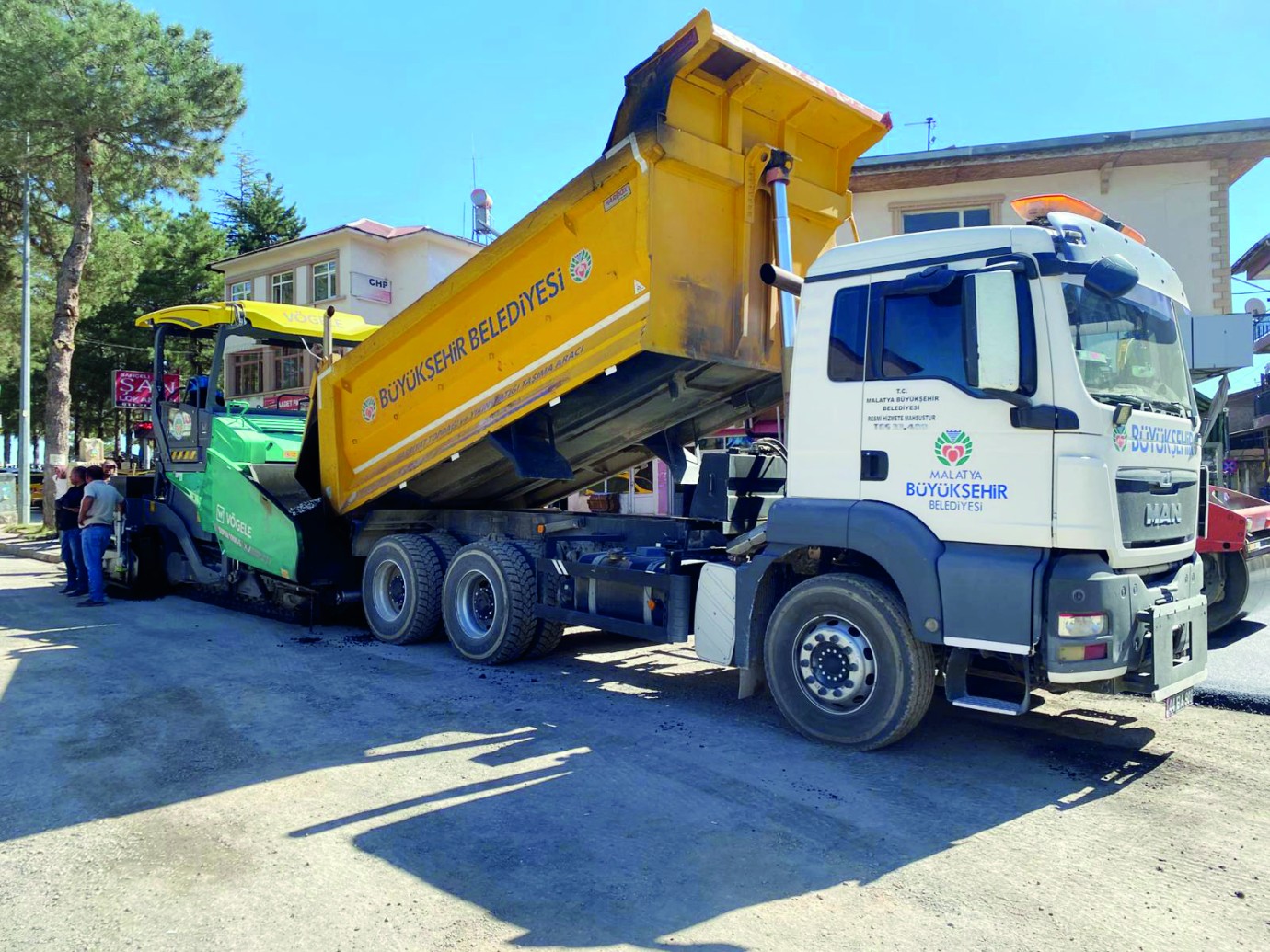 Büyükşehir’den Arapgir’e kapsamlı yol ve altyapı çalışması