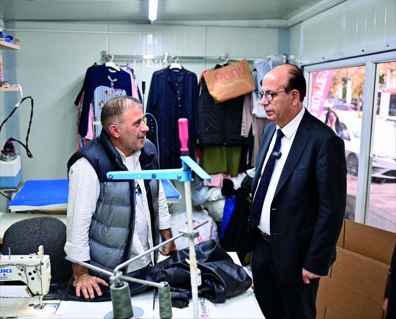 Başkan Geçit Esnafla Buluştu Talepleri Dinledi