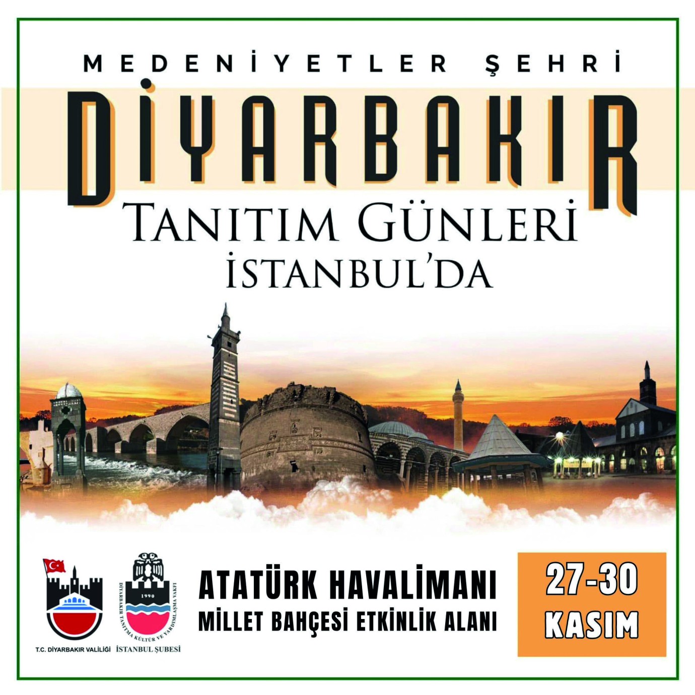 Diyarbakır Tanıtım Günleri 27 Kasım’da başlıyor