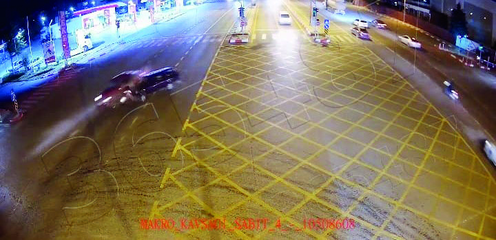 Malatya’da feci kazalar KGYS kameralarına yansıdı