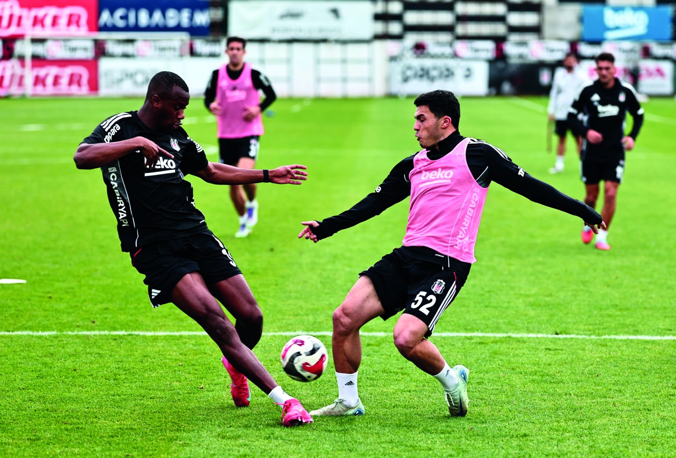 Beşiktaş, Samsunspor maçı hazırlıklarına devam etti