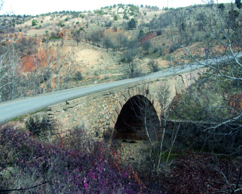 20. yy.’dan günümüze ulaşan Mavilik (Vavillik) Köprüsü