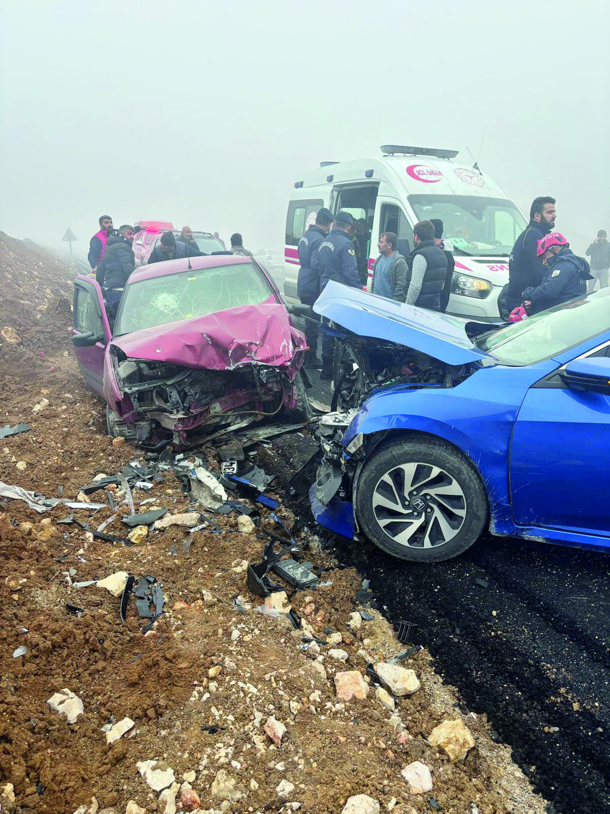 Develi Mahallesi’nde trafik kazası: 5 yaralı