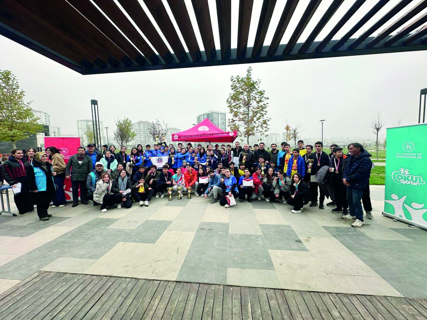 100. Yıl Parkı’nda 380 sporcu Oryantring heyecanı yaşadı