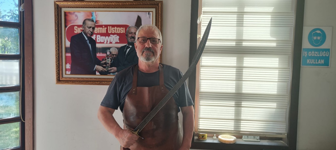 MALATYA’NIN ŞAM ÇELİĞİ USTASI ÖDÜLLE TAÇLANDI
