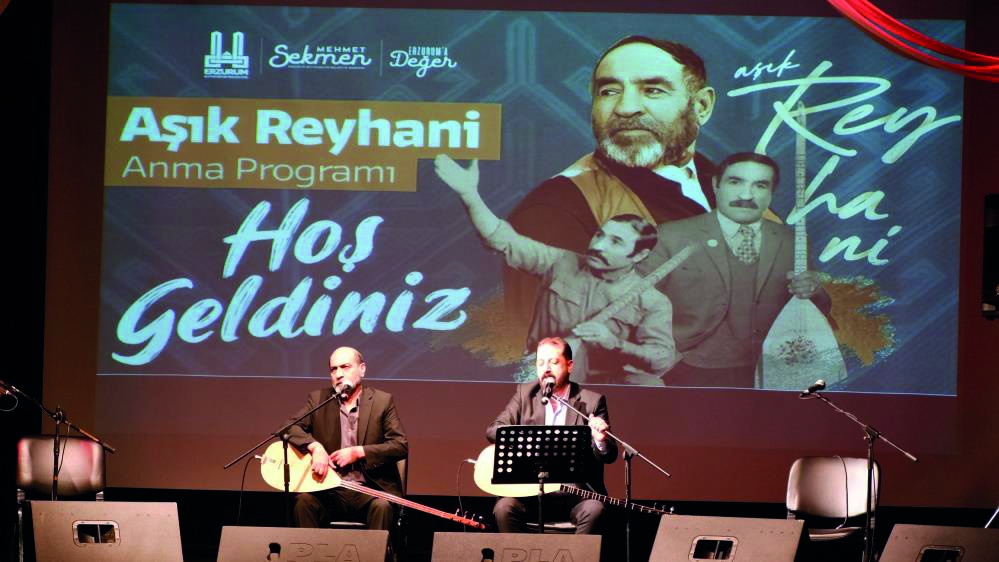 Aşık Reyhani memleketinde anıldı